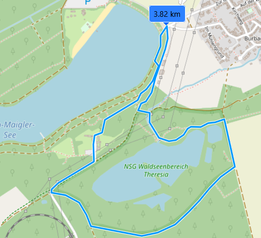 Waldseerunde (c) Kartendaten: © OpenStreetMap