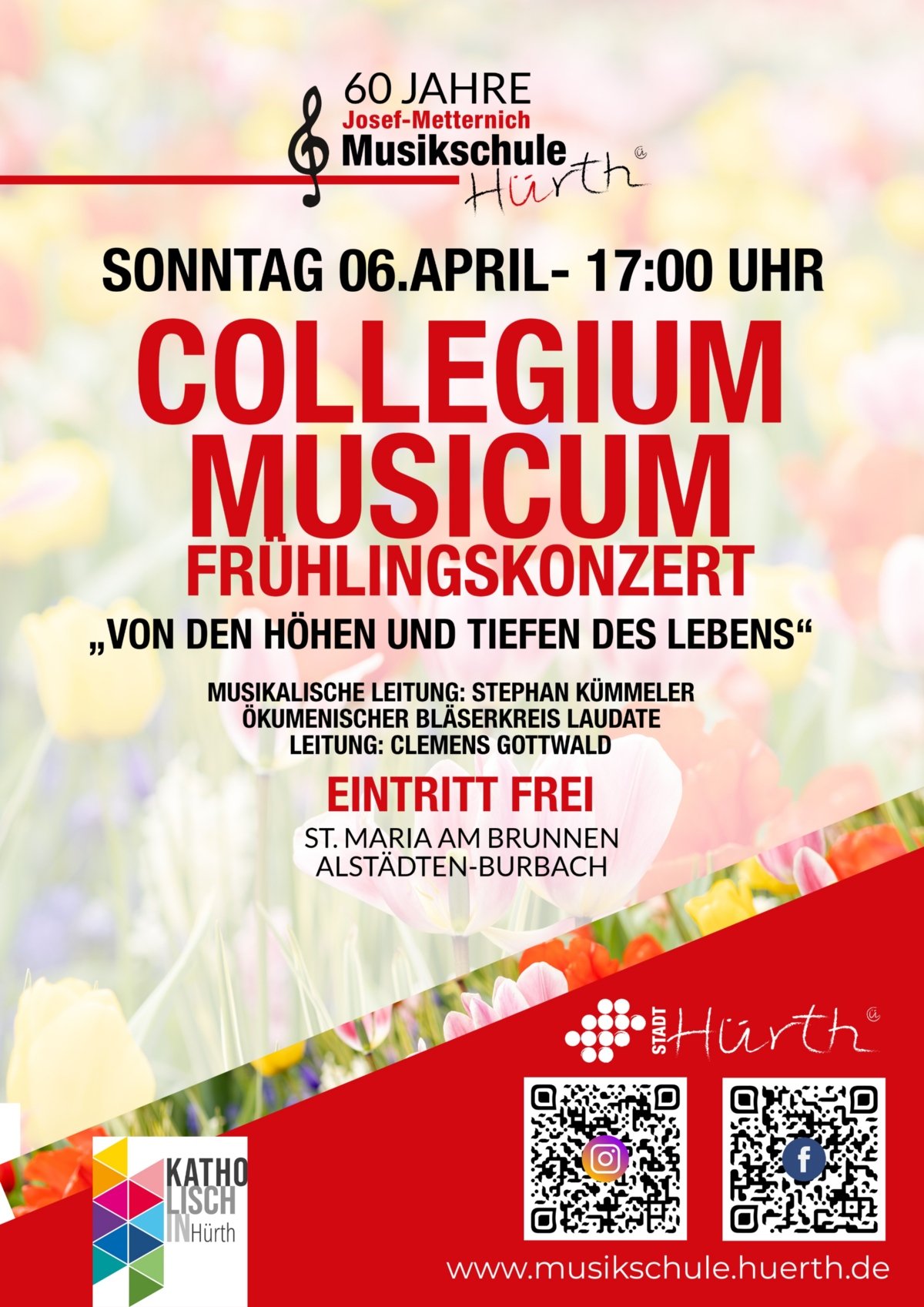 Plakat collegium_musicum_frühlingskonzert2025 (c) Stadt Hürth