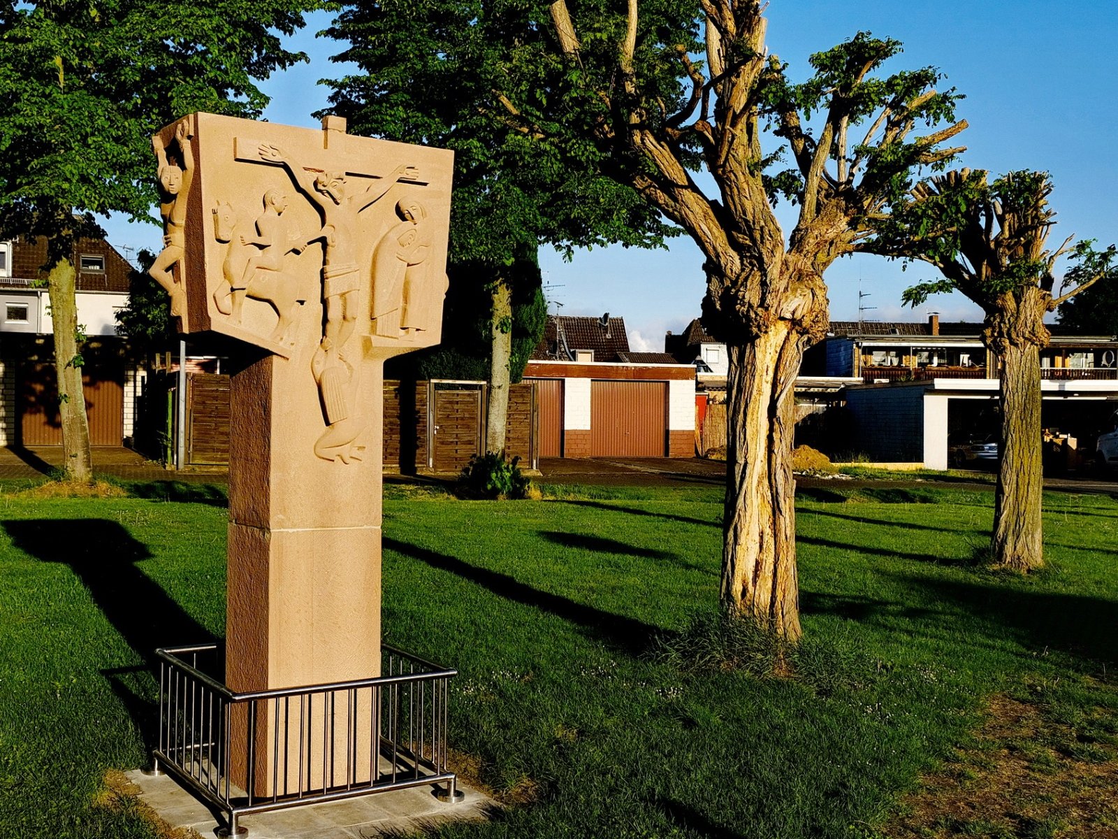 Erinnerungsstele St. Barbara (c) Heinz Wöllert