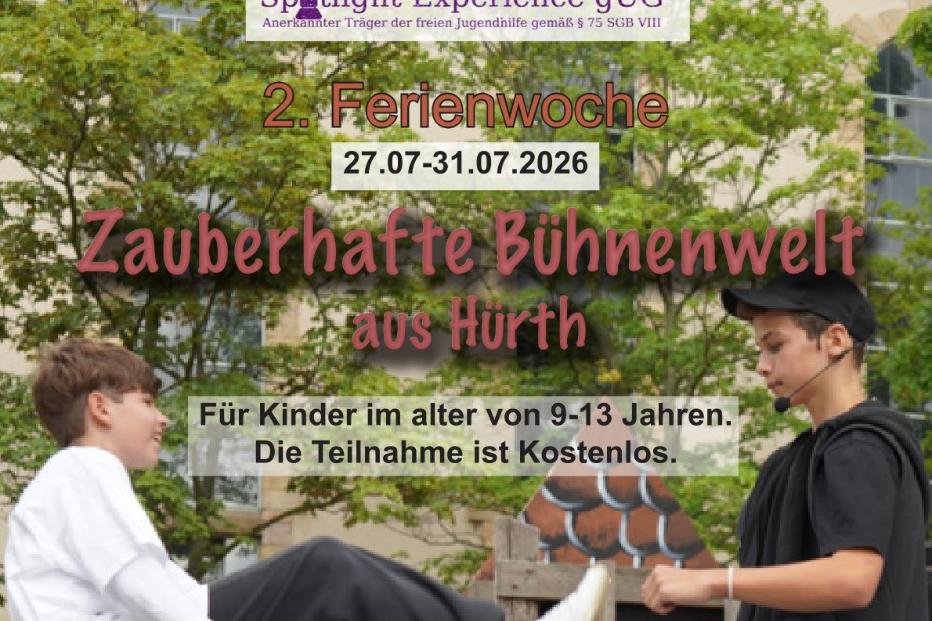 Hürth Sommerferien 2026 - Ferienfreizeit