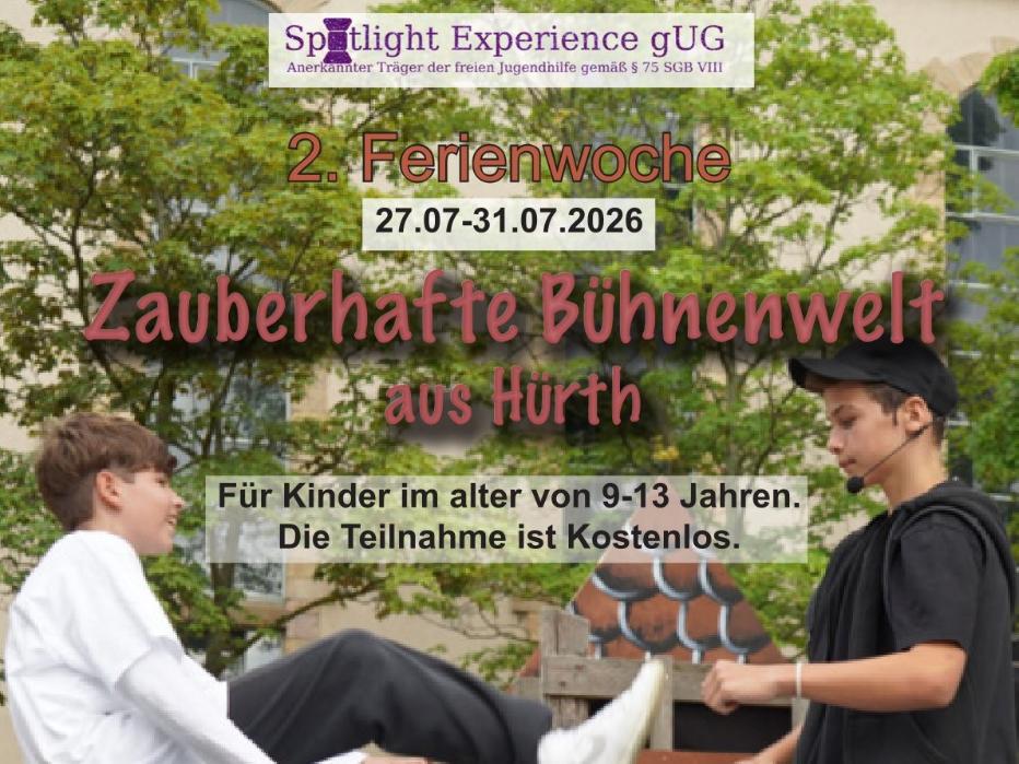 Hürth Sommerferien 2026 - Ferienfreizeit
