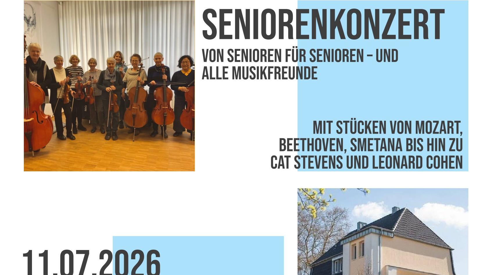 Seniorenkonzert Plakat