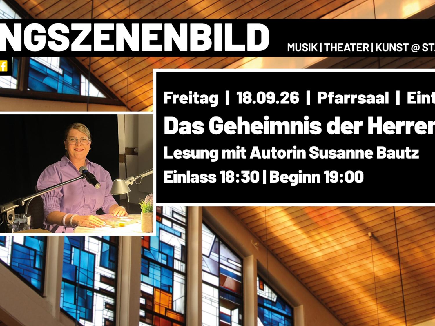 Das Geheimnis der Herrenmühle - Lesung mit Susanne Bautz