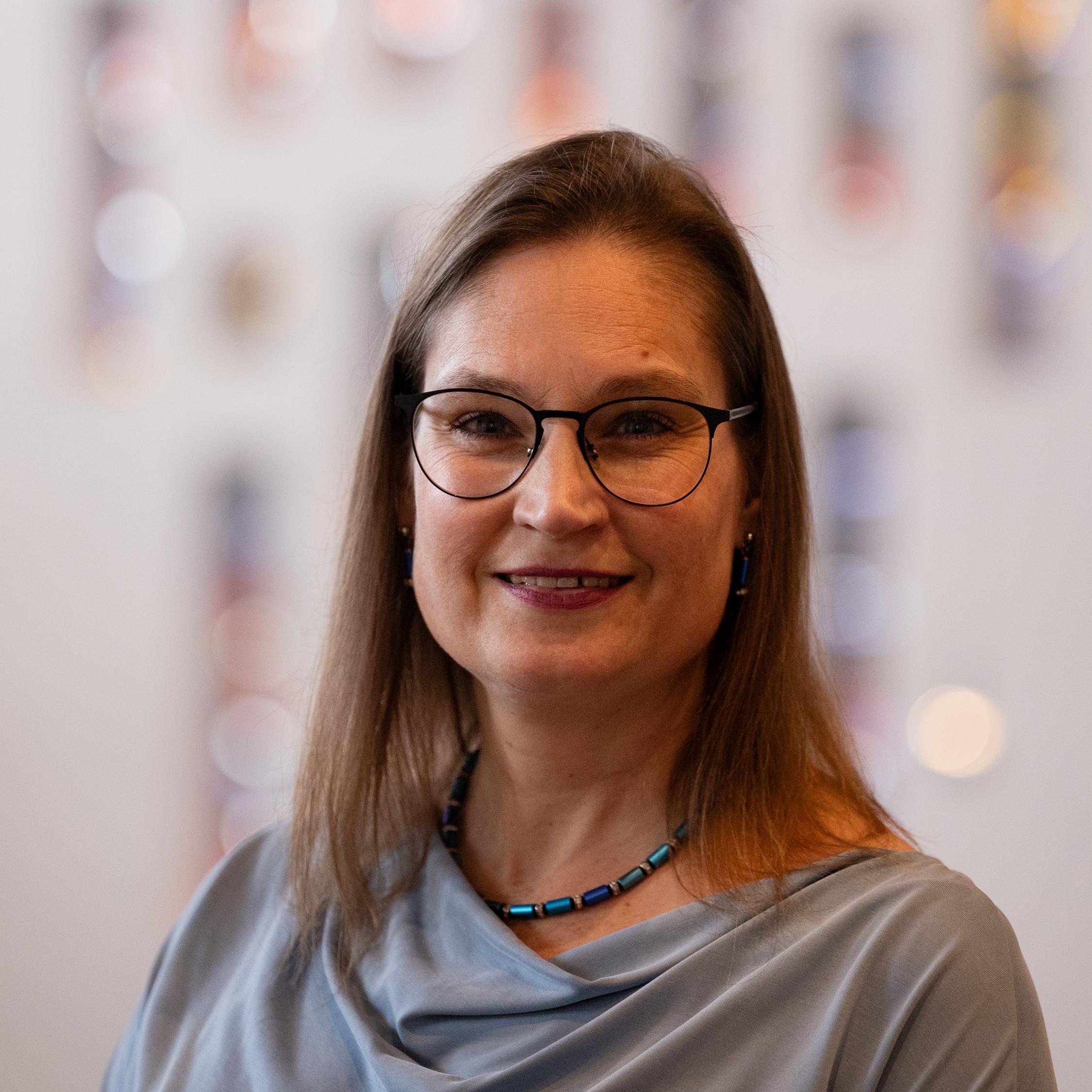 Bild von Pfarrsekretärin Andrea Friedrich