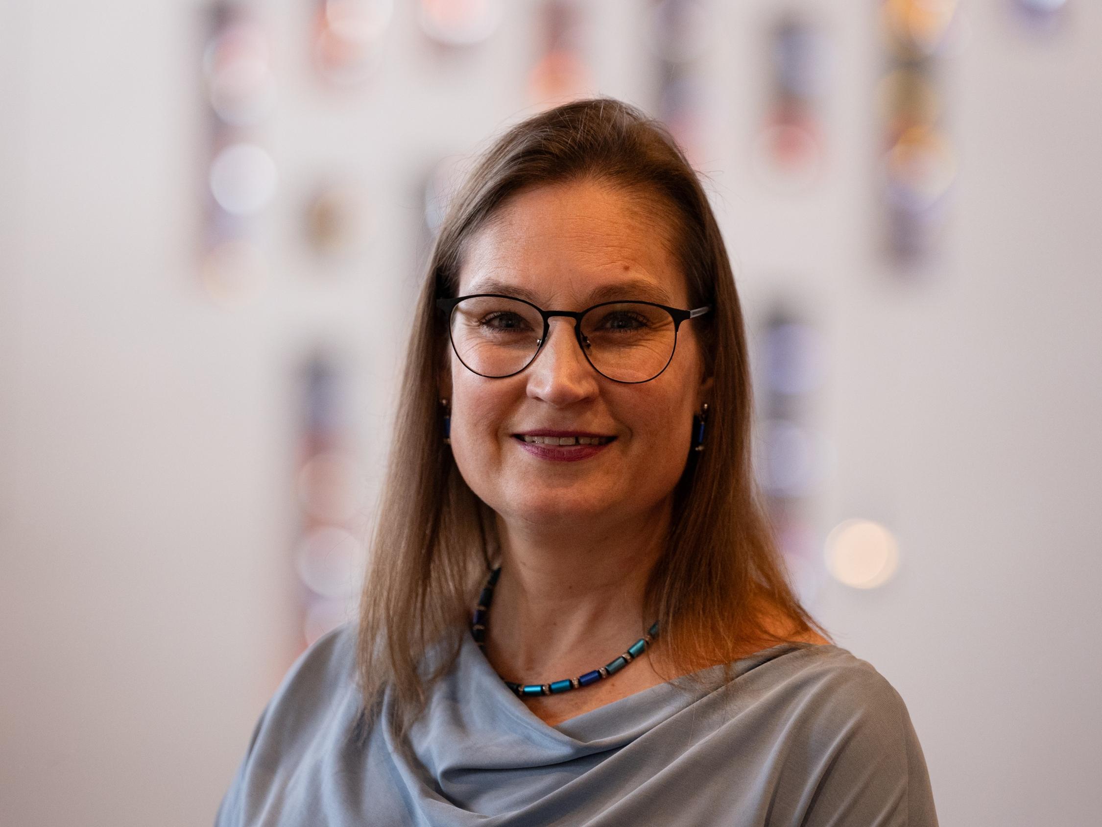 Bild von Pfarrsekretärin Andrea Friedrich