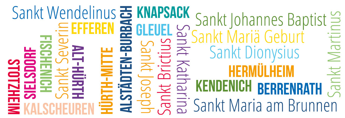 Namen Stadtteile Kirchen