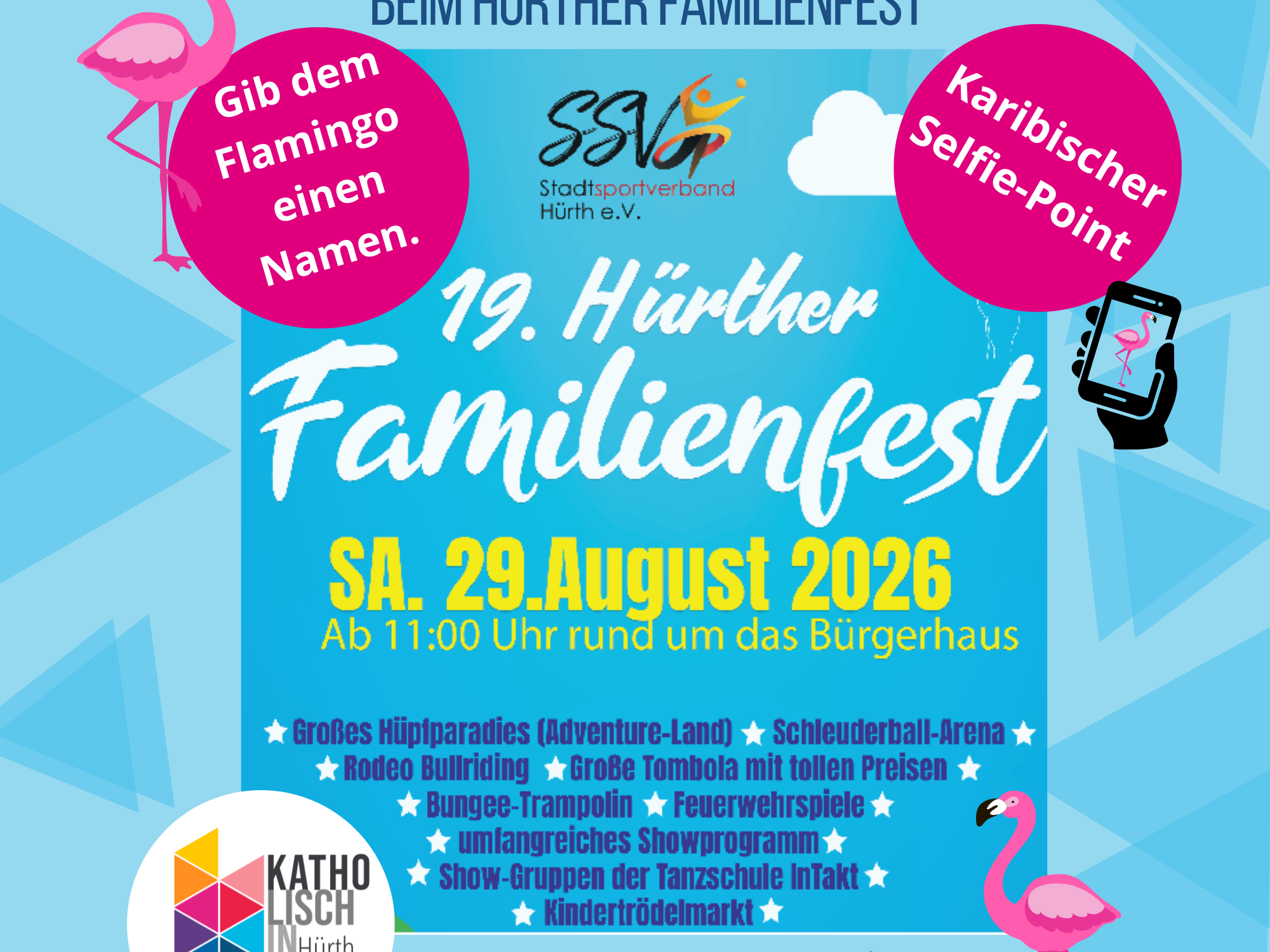 Familienfest 2026 mit Flamingo