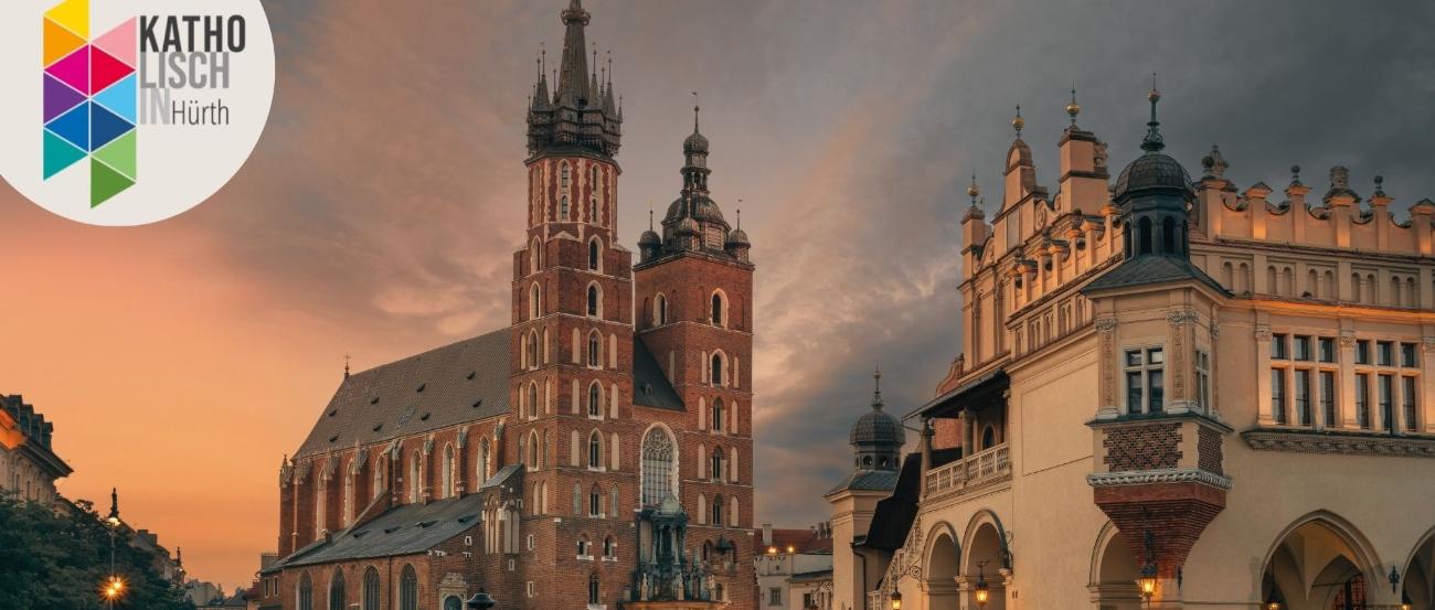 Plakat Kirche Könige Krakau