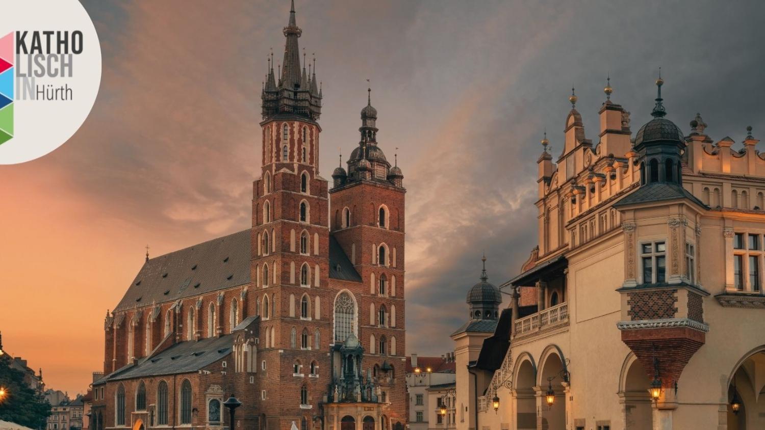 Plakat Kirche Könige Krakau
