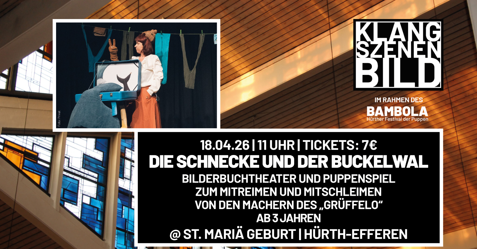 KLANGSZENENBILD Teaser Bambola Schnecke