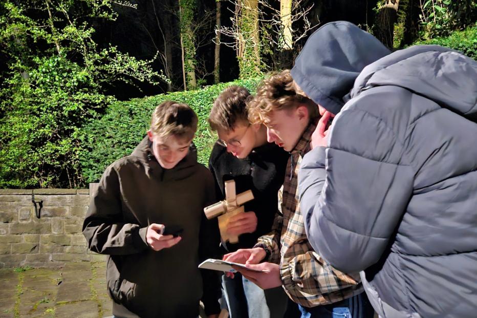 Geochaching mit Geist