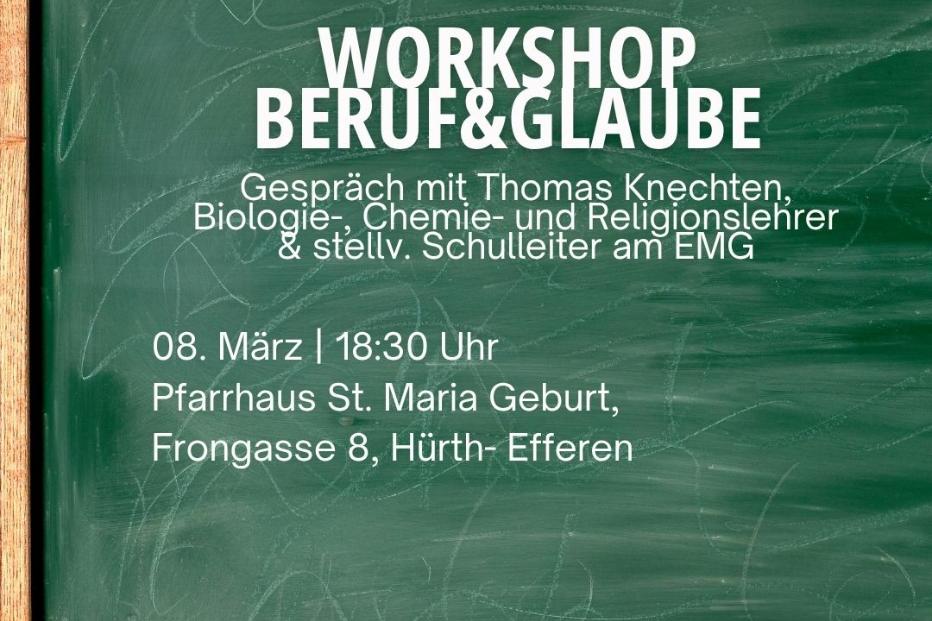 Beruf & Glaube Workshop