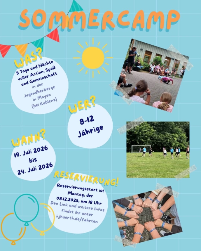 Flyer Sommercamp 2026