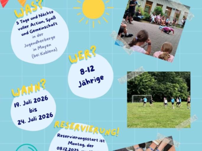 Flyer Sommercamp 2026