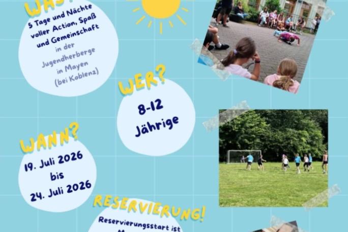 Flyer Sommercamp 2026