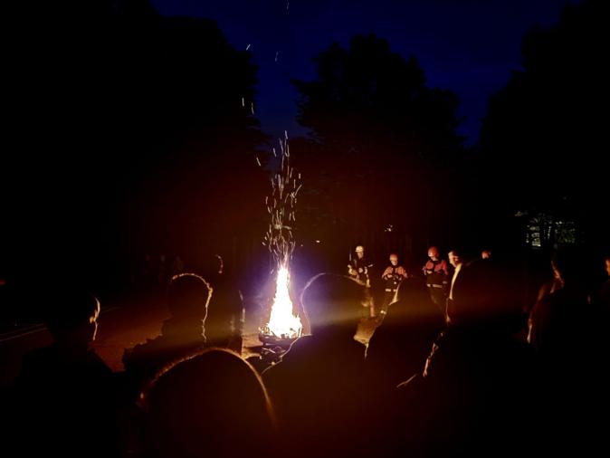 Spirituelle Nachtwanderung