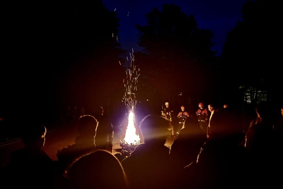 Spirituelle Nachtwanderung