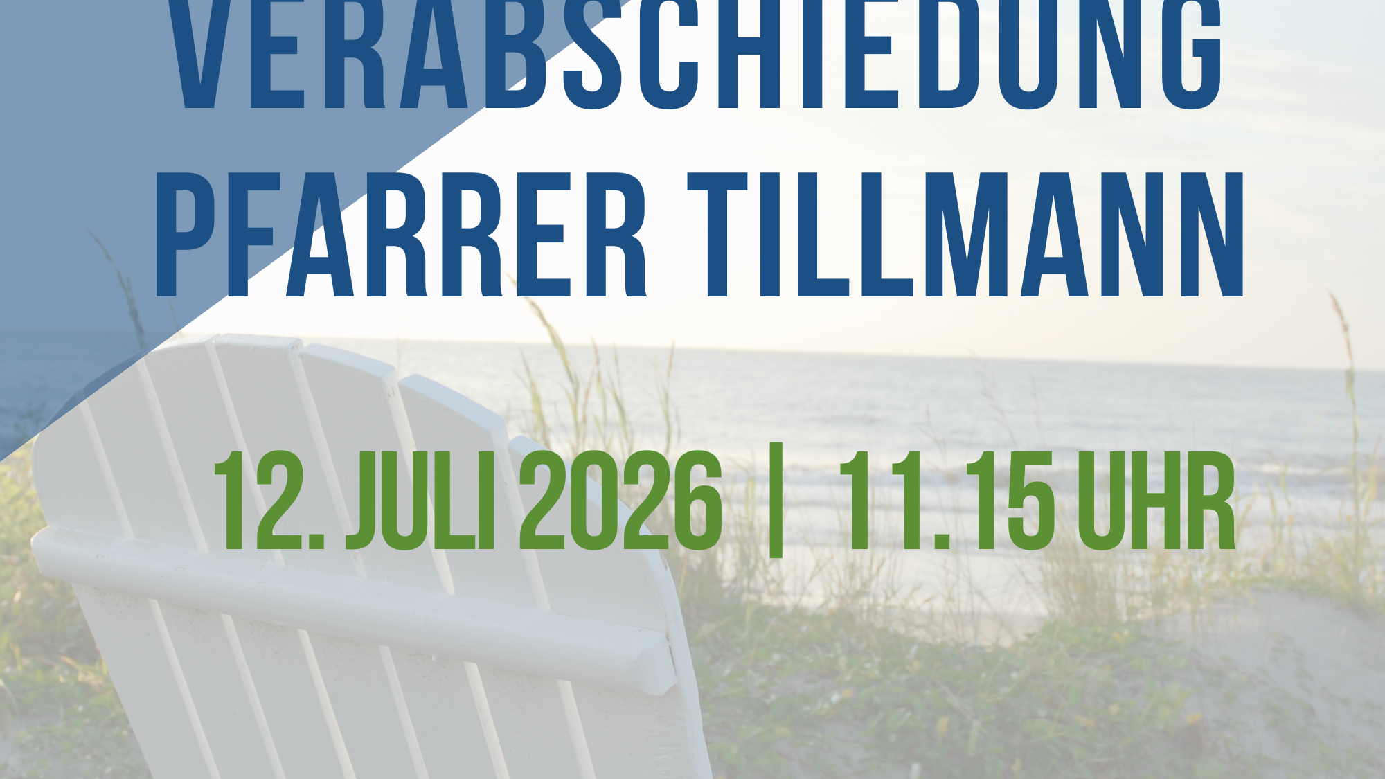 Verabschiedung Pfarrer Tillmann