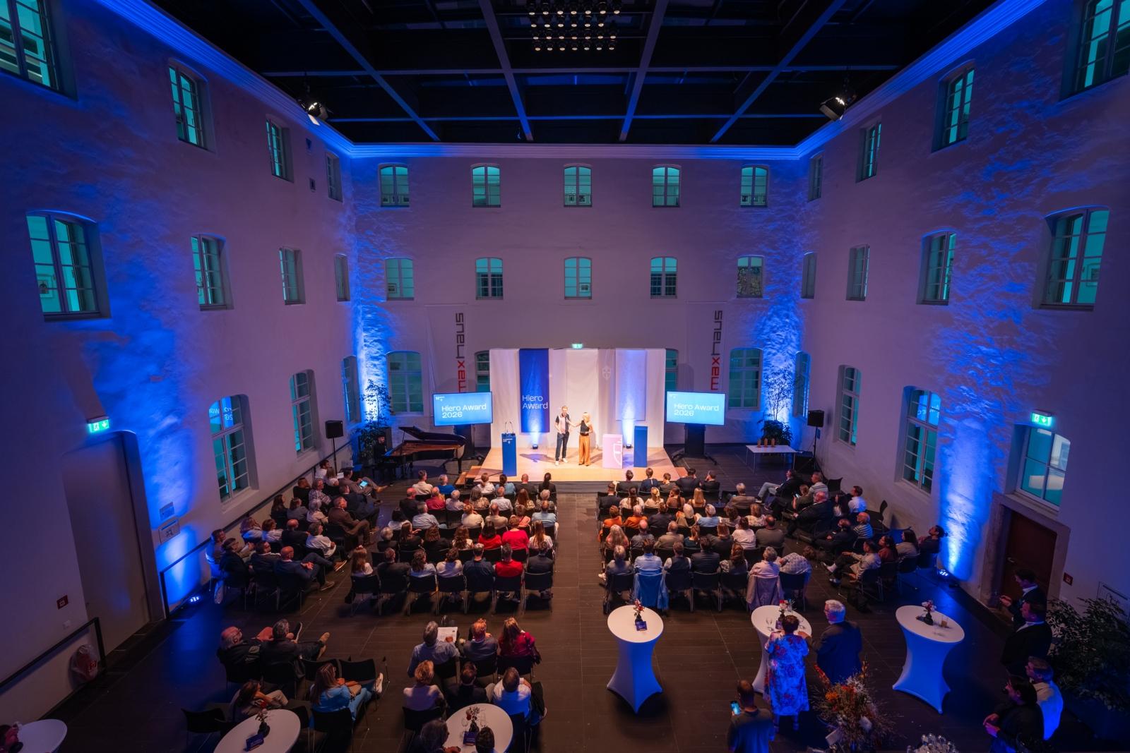 Hiero Award 2026 Preisverleihung zum Hiero Award 2026 am 30. September 2026 im Maxhaus in Düsseldorf