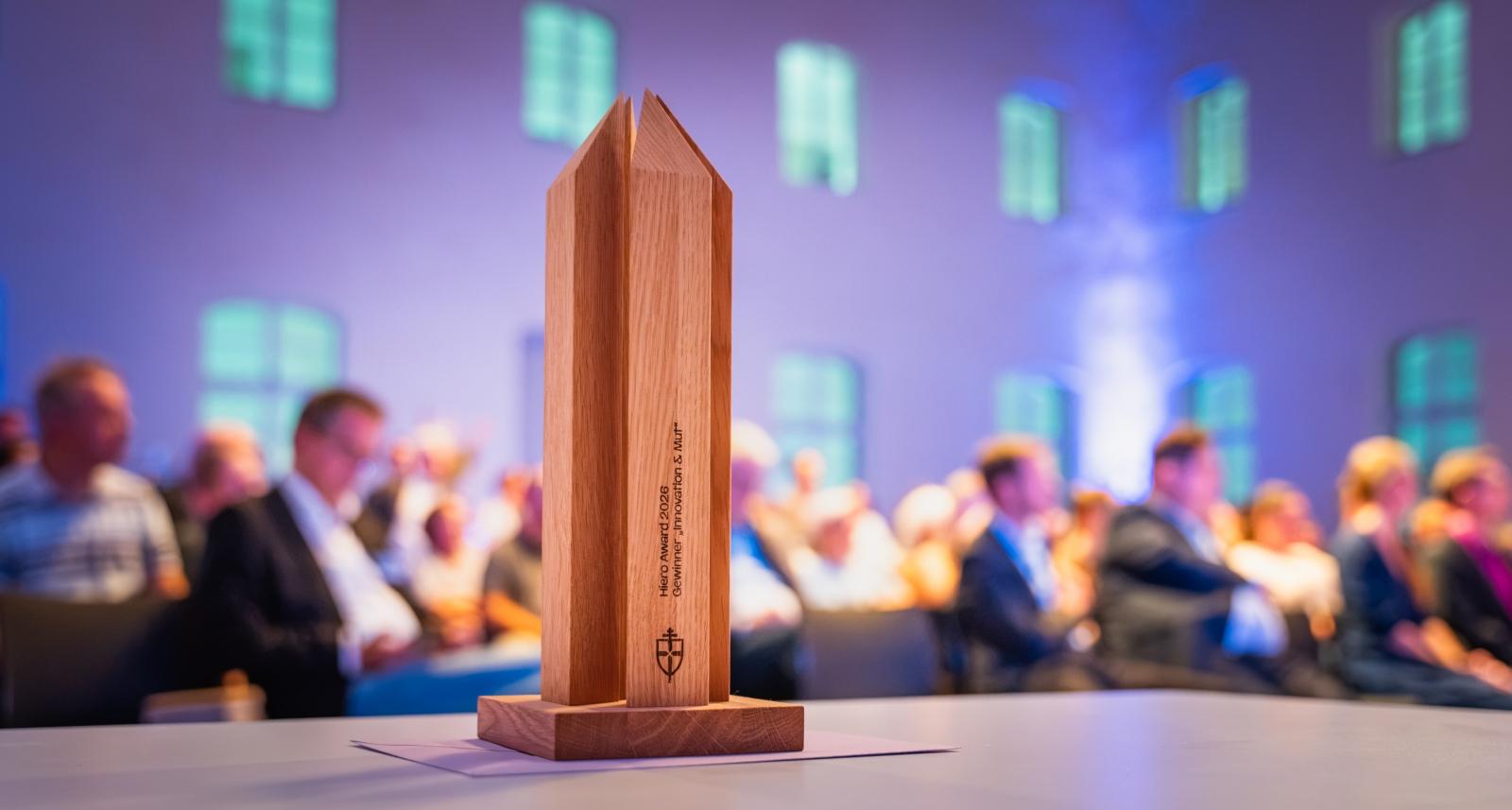 Preisverleihung zum Hiero Award 2026 am 30. September 2026 im Maxhaus in Düsseldorf